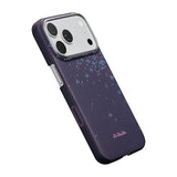 Apple iPhone 18 Pro Max Kılıf M-safe Şarj Özellikli Aramid Karbon Fiber Pitaka Sakura Hours Serisi Kapak
