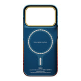 Apple iPhone 18 Pro Max Kılıf M-safe Şarj Özellikli Aramid Fiber Pitaka Sunset 2.0 California Dream Serisi