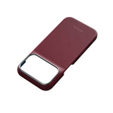 Apple iPhone 18 Pro Max Kılıf M-safe Şarj Özellikli Aramid Karbon Fiber Pitaka Argyle Serisi Kapak