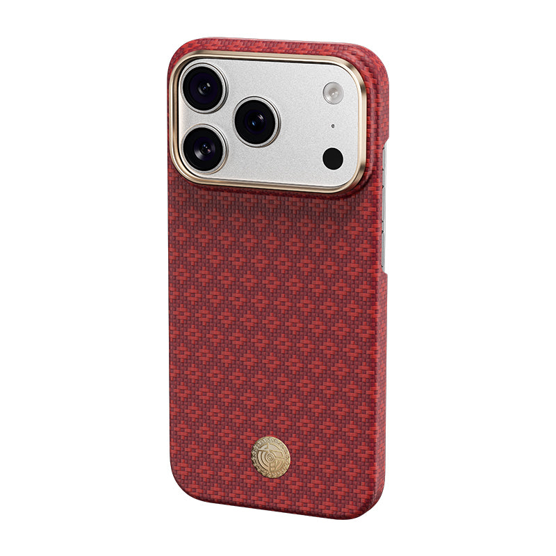Apple iPhone 18 Pro Max Kılıf M-Safe Şarj Özellikli Benks ArmorAir ArmorGrid Serisi Yükseltilmiş Kamera Çerçevesi C1 Kevlar Karbon Kapak