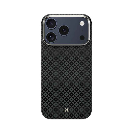 Apple iPhone 18 Pro Max Kılıf M-Safe Şarj Özellikli Benks ArmorAir ArmorGrid Serisi Yükseltilmiş Kamera Çerçevesi C1 Kevlar Karbon Kapak