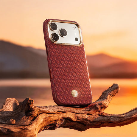 Apple iPhone 18 Pro Max Kılıf M-Safe Şarj Özellikli Benks ArmorPro ArmorEdge X9 Serisi Kevlar Karbon Kapak