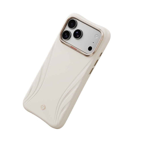 Apple iPhone 18 Pro Max Kılıf M-Safe Şarj Özellikli Çizgili Logolu Udemos Freedom Serisi Kapak
