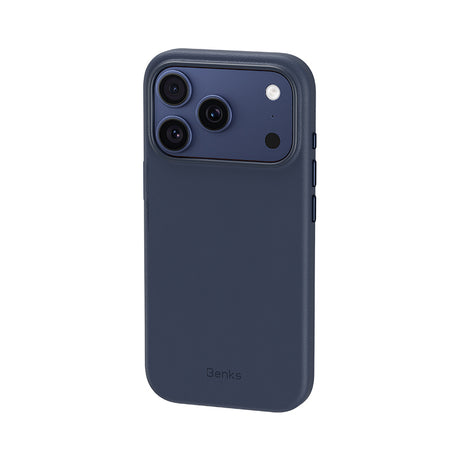 Apple iPhone 18 Pro Max Kılıf M-safe Şarj Özellikli Çizilmeye Dayanıklı Benks VitaPro Serisi PU Deri Kapak