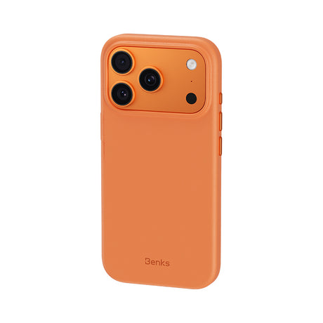 Apple iPhone 18 Pro Max Kılıf M-safe Şarj Özellikli Çizilmeye Dayanıklı Benks VitaPro Serisi PU Deri Kapak