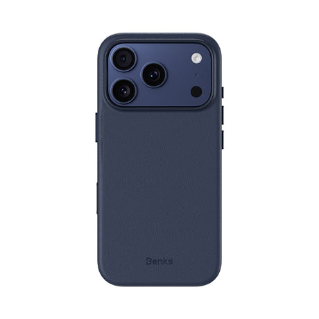 Apple iPhone 18 Pro Max Kılıf M-safe Şarj Özellikli Çizilmeye Dayanıklı Benks VitaPro Serisi PU Deri Kapak