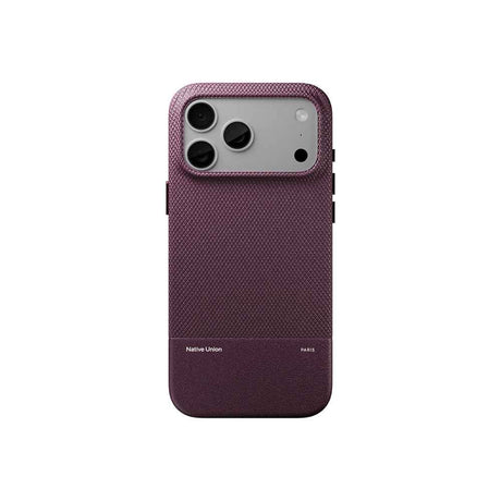 Apple iPhone 18 Pro Max Kılıf M-safe Şarj Özellikli Deri Dokulu Native Union RE Classic Serisi Kapak