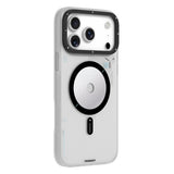 Apple iPhone 18 Pro Max Kılıf M-safe Şarj Özellikli Disk Desenli Youngkit Disc Battle Kapak