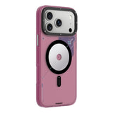 Apple iPhone 18 Pro Max Kılıf M-safe Şarj Özellikli Disk Desenli Youngkit Disc Battle Kapak