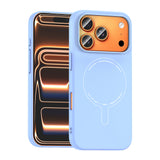 Apple iPhone 18 Pro Max Kılıf M-Safe Şarj Özellikli Kamera Korumalı Zore Elio Sert PC Kapak