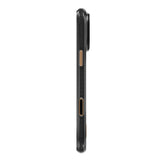 Apple iPhone 18 Pro Max Kılıf M-safe Şarj Özellikli Metal Kamera Çerçeveli Raptic Aramid Dual Karbon Fiber Mondrian Serisi Kapak
