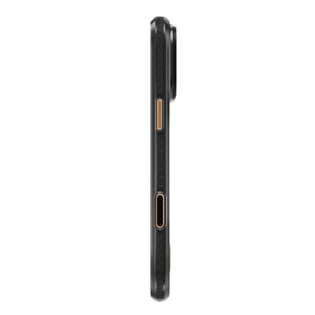Apple iPhone 18 Pro Max Kılıf M-safe Şarj Özellikli Metal Kamera Çerçeveli Raptic Aramid Dual Karbon Fiber Mondrian Serisi Kapak