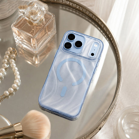 Apple iPhone 18 Pro Max Kılıf M-safe Şarj Özellikli Mutural Glow Desert Serisi Kapak