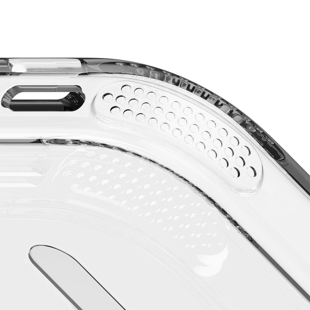 Apple iPhone 18 Pro Max Kılıf M-safe Şarj Özellikli Native Union Airbag Tasarımlı RE Clear Serisi Kapak