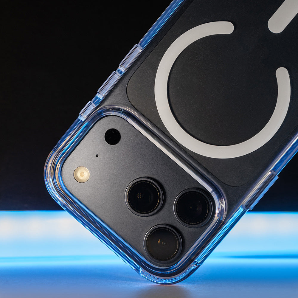 Apple iPhone 18 Pro Max Kılıf M-safe Şarj Özellikli Native Union Airbag Tasarımlı RE Clear Serisi Kapak