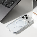 Apple iPhone 18 Pro Max Kılıf M-safe Şarj Özellikli Native Union Airbag Tasarımlı RE Clear Serisi Kapak