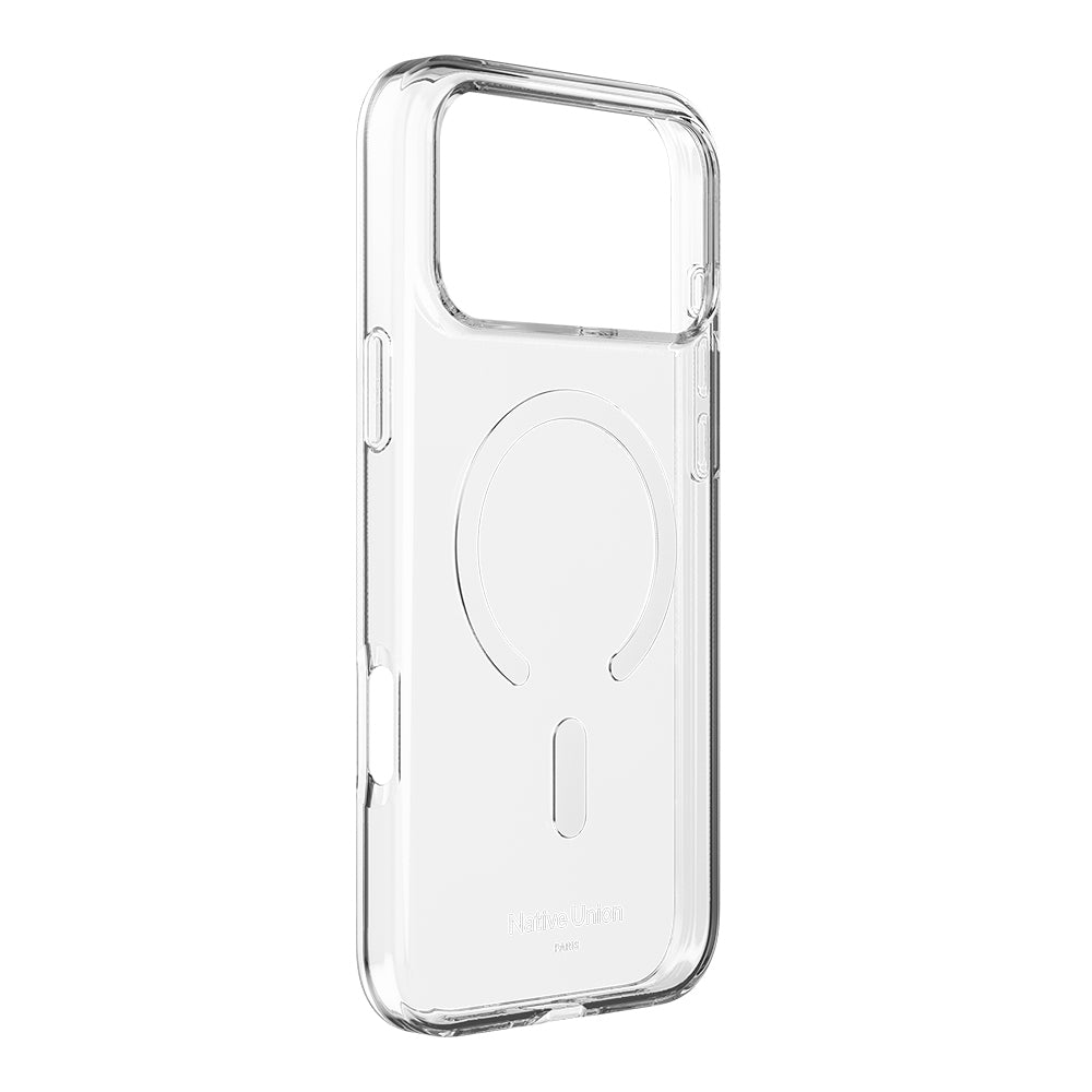 Apple iPhone 18 Pro Max Kılıf M-safe Şarj Özellikli Native Union RE Clear Serisi Kapak
