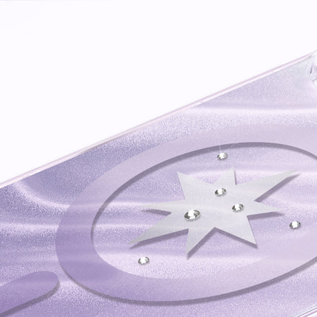 Apple iPhone 18 Pro Max Kılıf M-Safe Şarj Özellikli Orjinal Swarovski Taşlı Zore Paris Rovix Sert PC Kapak