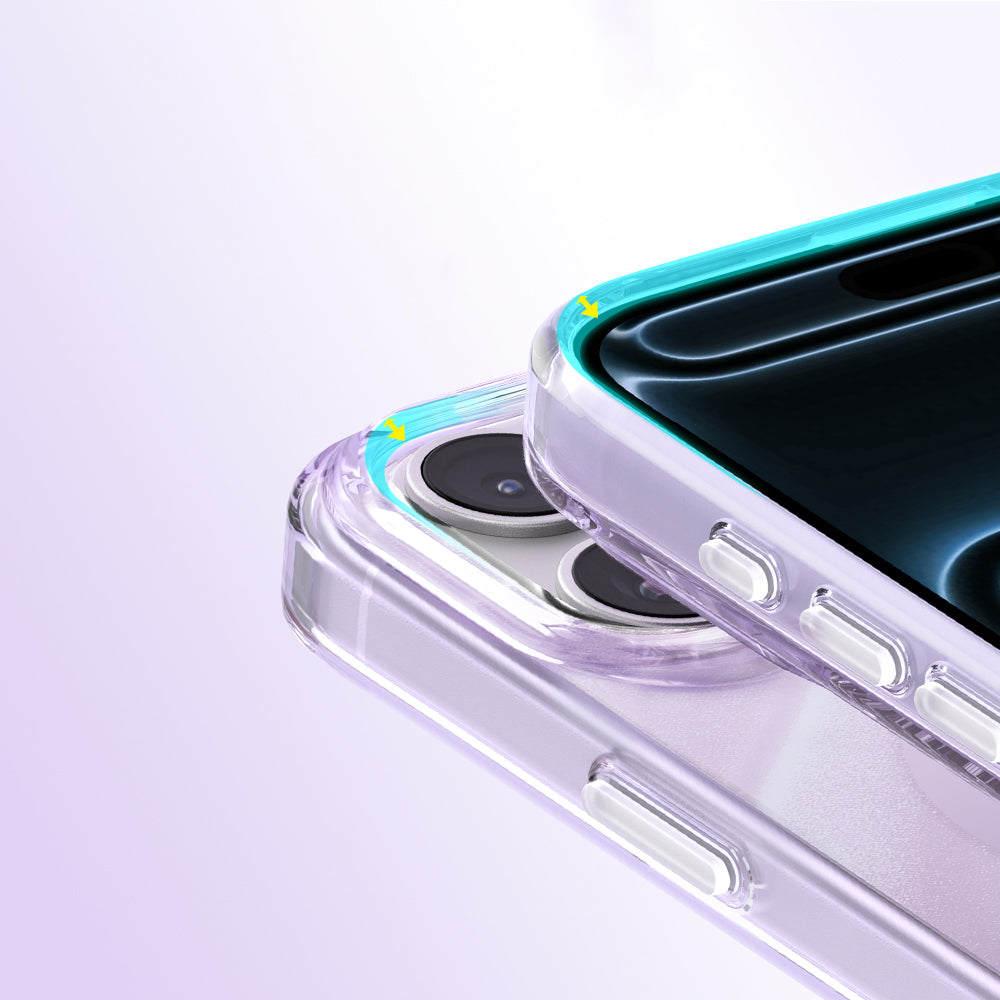 Apple iPhone 18 Pro Max Kılıf M-Safe Şarj Özellikli Orjinal Swarovski Taşlı Zore Paris Rovix Sert PC Kapak