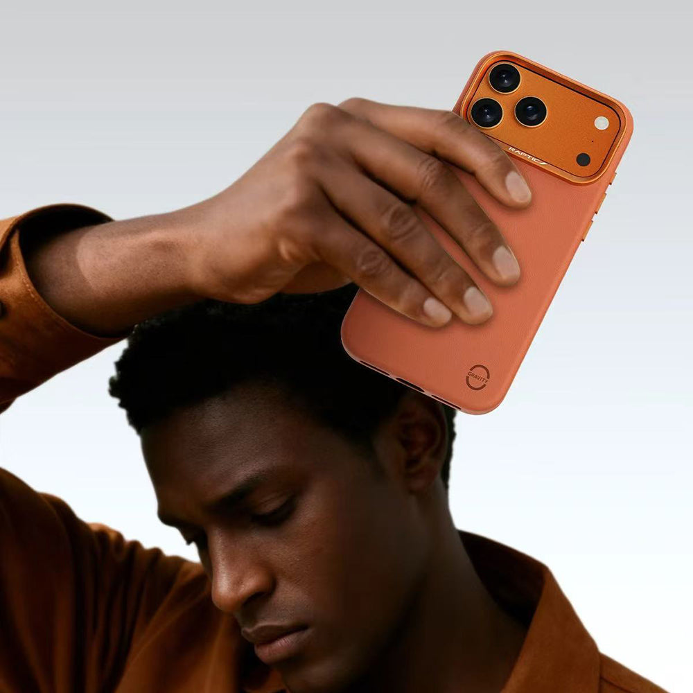 Apple iPhone 18 Pro Max Kılıf M-Safe Şarj Özellikli Polimerik Deri Raptic Urban Nano Kapak
