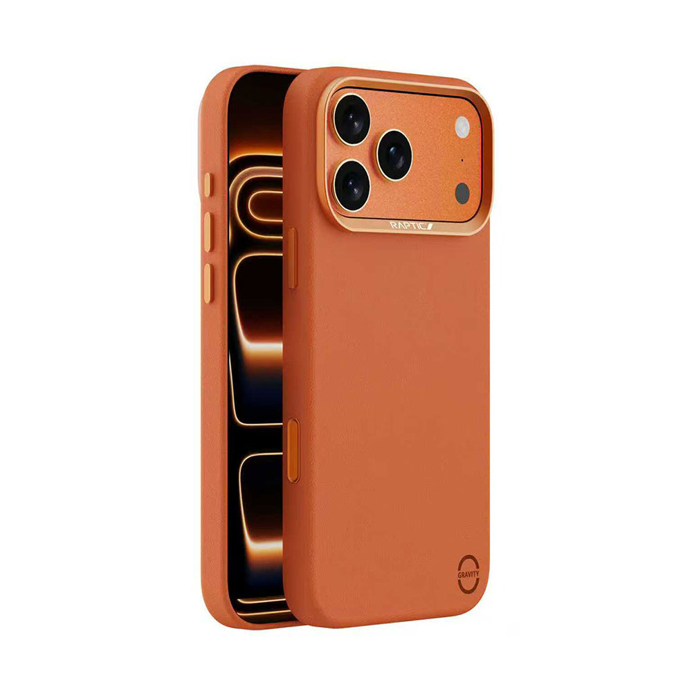 Apple iPhone 18 Pro Max Kılıf M-Safe Şarj Özellikli Polimerik Deri Raptic Urban Nano Kapak