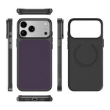 Apple iPhone 18 Pro Max Kılıf M-Safe Şarj Özellikli PU Zore Paris Trexo Sert PC Kapak