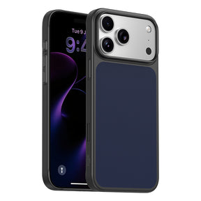 Apple iPhone 18 Pro Max Kılıf M-Safe Şarj Özellikli PU Zore Paris Trexo Sert PC Kapak