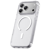 Apple iPhone 18 Pro Max Kılıf M-Safe Şarj Özellikli Raptic Air Clear Serisi Airbagli Kapak