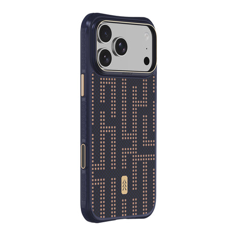 Apple iPhone 18 Pro Max Kılıf M-safe Şarj Özellikli Raptic Aramid Dual Grid Serisi Karbon Kapak