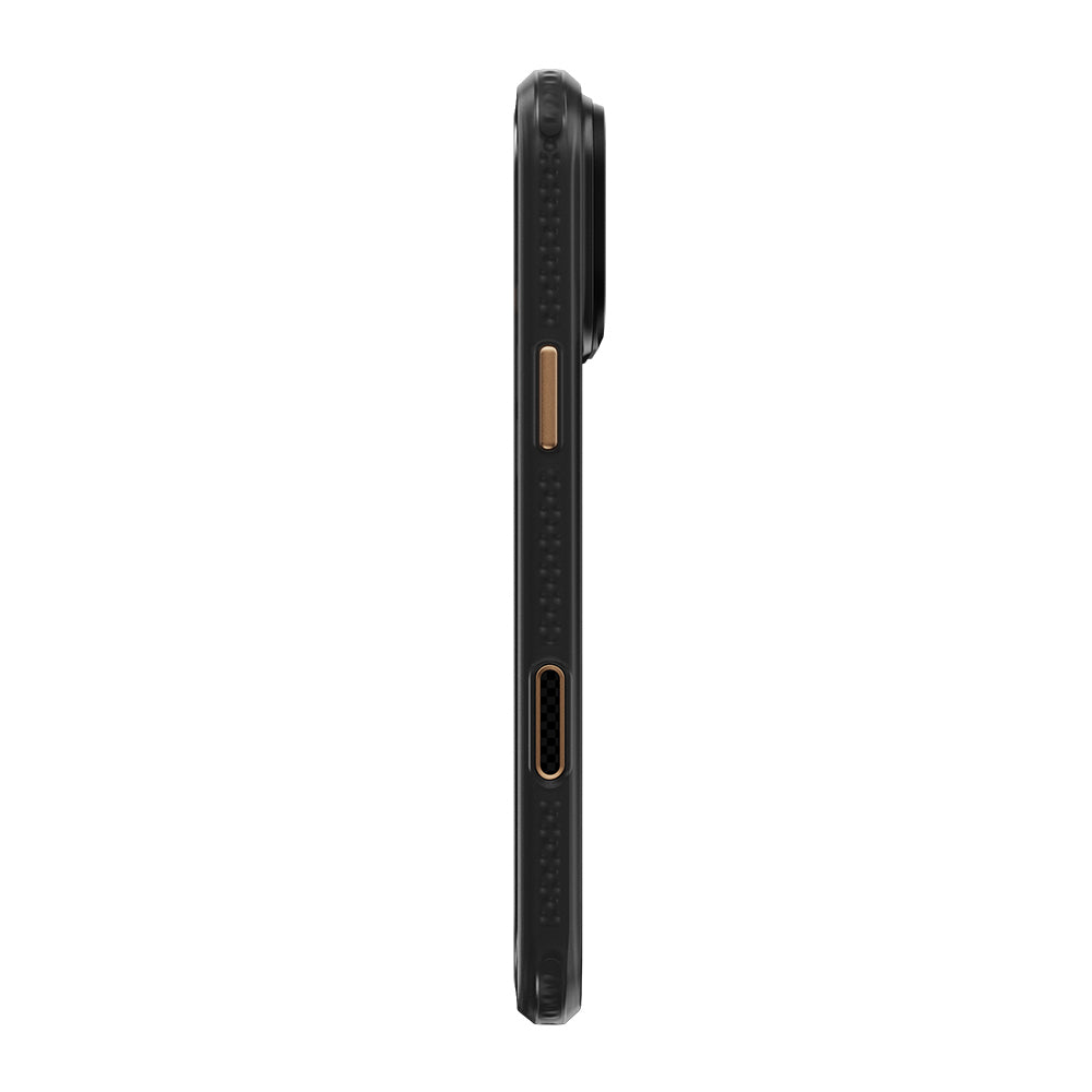 Apple iPhone 18 Pro Max Kılıf M-safe Şarj Özellikli Raptic Aramid Dual Grid Serisi Karbon Kapak