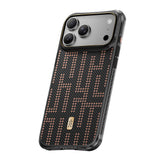 Apple iPhone 18 Pro Max Kılıf M-safe Şarj Özellikli Raptic Aramid Dual Grid Serisi Karbon Kapak