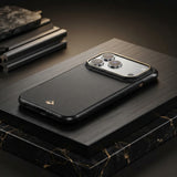 Apple iPhone 18 Pro Max Kılıf M-safe Şarj Özellikli Raptic Aramid Dual Reynis Serisi Karbon Kapak