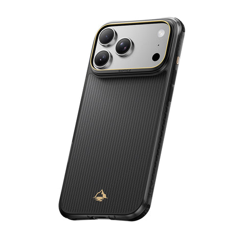 Apple iPhone 18 Pro Max Kılıf M-safe Şarj Özellikli Raptic Aramid Dual Reynis Serisi Karbon Kapak