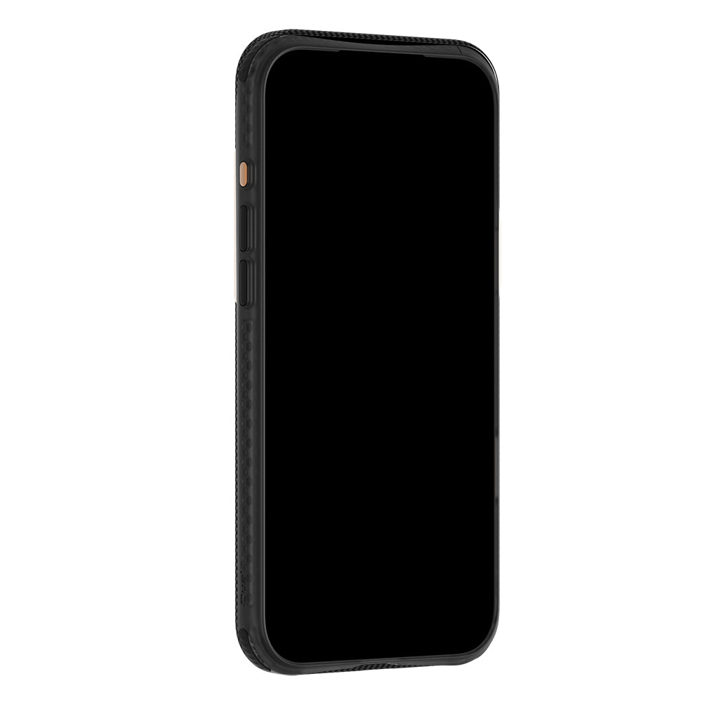 Apple iPhone 18 Pro Max Kılıf M-safe Şarj Özellikli Raptic Aramid Dual Rise Serisi 24 Ayar Altın Kaplamalı Karbon Kapak