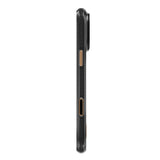 Apple iPhone 18 Pro Max Kılıf M-safe Şarj Özellikli Raptic Aramid Dual Rise Serisi 24 Ayar Altın Kaplamalı Karbon Kapak