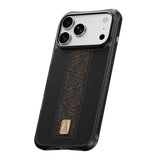 Apple iPhone 18 Pro Max Kılıf M-safe Şarj Özellikli Raptic Aramid Dual Rise Serisi 24 Ayar Altın Kaplamalı Karbon Kapak