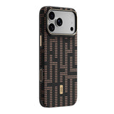 Apple iPhone 18 Pro Max Kılıf M-safe Şarj Özellikli Raptic Aramid Dual Ultra Grid Serisi Karbon Kapak