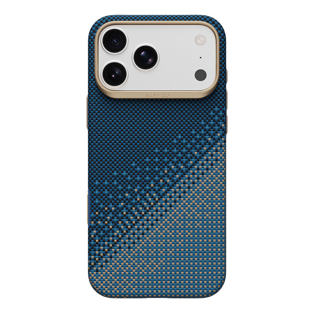 Apple iPhone 18 Pro Max Kılıf M-safe Şarj Özellikli Raptic Aramid Dual Ultra Serenity Serisi Karbon Kapak