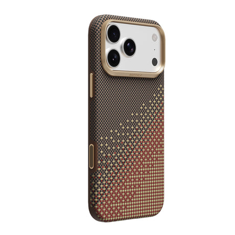 Apple iPhone 18 Pro Max Kılıf M-safe Şarj Özellikli Raptic Aramid Dual Ultra Serenity Serisi Karbon Kapak