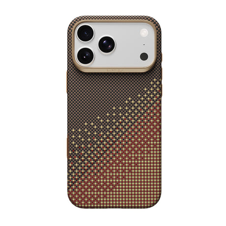 Apple iPhone 18 Pro Max Kılıf M-safe Şarj Özellikli Raptic Aramid Dual Ultra Serenity Serisi Karbon Kapak