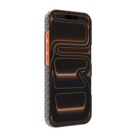 Apple iPhone 18 Pro Max Kılıf M-safe Şarj Özellikli Raptic Aramid Skin Origin Serisi Karbon Kapak
