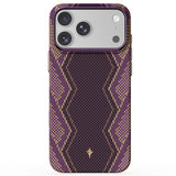 Apple iPhone 18 Pro Max Kılıf M-safe Şarj Özellikli Raptic Aramid Skin Scepter Serisi Karbon Kapak