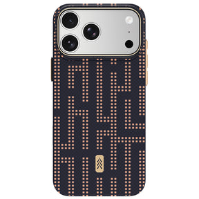 Apple iPhone 18 Pro Max Kılıf M-safe Şarj Özellikli Raptic Aramid Skin Serisi Karbon Kapak