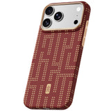 Apple iPhone 18 Pro Max Kılıf M-safe Şarj Özellikli Raptic Aramid Skin Serisi Karbon Kapak