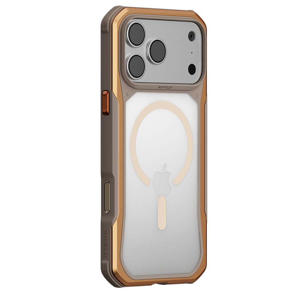 Apple iPhone 18 Pro Max Kılıf M-Safe Şarj Özellikli Raptic Shield Evo Serisi Airbagli Kapak