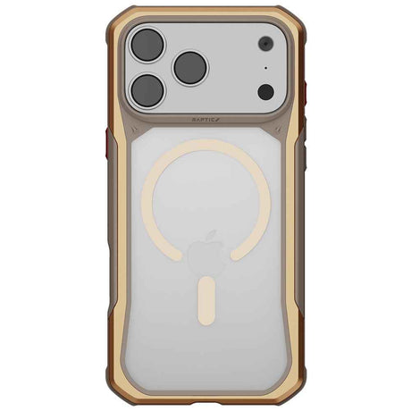 Apple iPhone 18 Pro Max Kılıf M-Safe Şarj Özellikli Raptic Shield Evo Serisi Airbagli Kapak