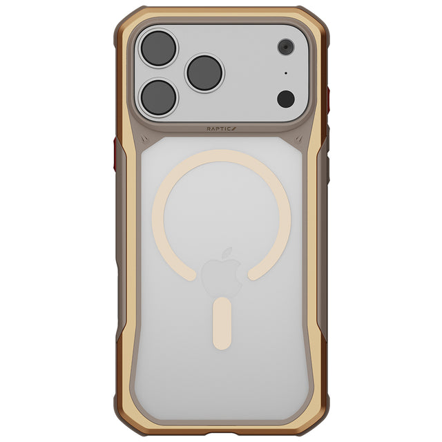 Apple iPhone 18 Pro Max Kılıf M-Safe Şarj Özellikli Raptic Shield Evo Serisi Airbagli Kapak