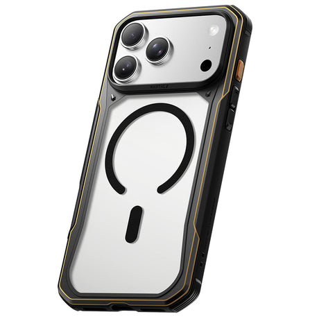 Apple iPhone 18 Pro Max Kılıf M-Safe Şarj Özellikli Raptic Shield Evo Serisi Airbagli Kapak