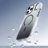 Apple iPhone 18 Pro Max Kılıf M-safe Şarj Özellikli Sararmaya Karşı Dayanıklı Mutural Icesense Serisi Kapak
