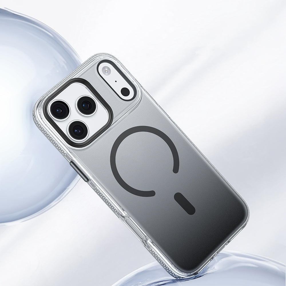 Apple iPhone 18 Pro Max Kılıf M-safe Şarj Özellikli Sararmaya Karşı Dayanıklı Mutural Icesense Serisi Kapak